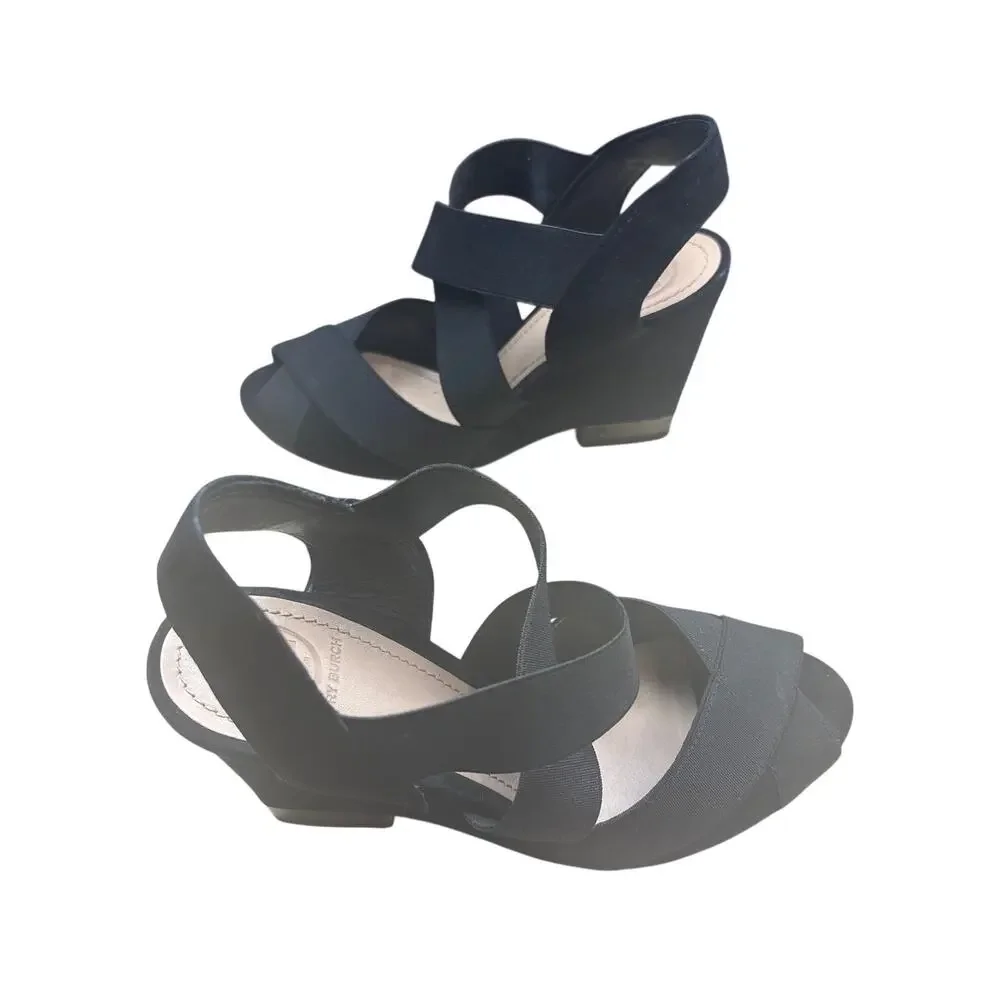 Tory Burch Debbie Suede Wedge Sandals